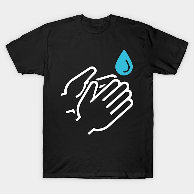 Hand washing T-Shirt by Designzz